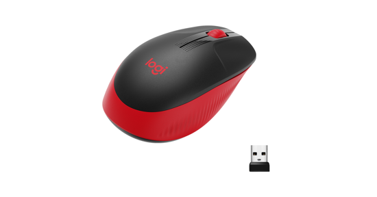 Logitech M190 Full-Size Wireless Mouse