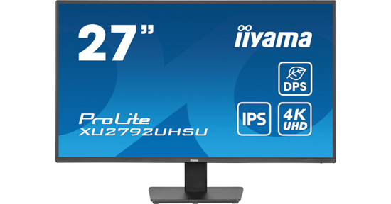 iiyama ProLite XU2792UHSU-B6 computer monitor 68,6 cm (27") 3840 x 2160 Pixels 4K Ultra HD LED Zwart