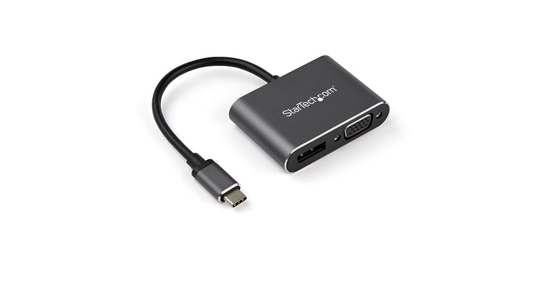 Startech USB-C multiport video adapter DisplayPort of VGA 4K 60Hz