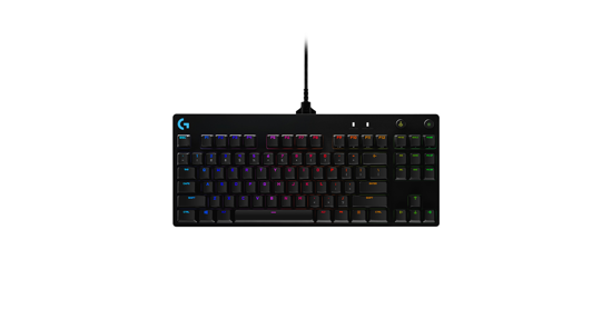 Logitech Pro Gaming toetsenbord USB QWERTY Engels Zwart