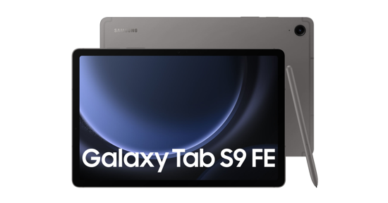 Samsung Galaxy Tab S9 FE WiFi Gray 6+128GB 27,7 cm (10.9")  Exynos 6 GB Wi-Fi 6 (802.11ax) Android 13 Grijs