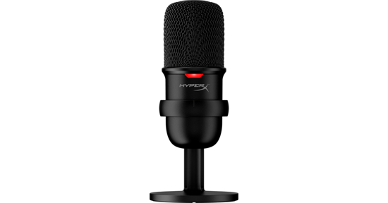 HP HyperX SoloCast - USB Microphone (Black) Zwart PC-microfoon