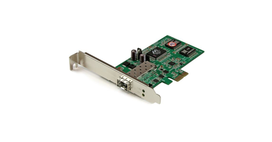 Startech PCI Express gigabit Ethernet glasvezelnetwerkkaart met open SFP PCIe SFP-netwerkkaartadapter NIC