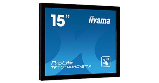 iiyama ProLite TF1534MC-B7X computer monitor 38,1 cm (15") 1024 x 768 Pixels XGA LED Touchscreen Multi-gebruiker Zwart