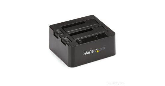 Startech USB 3.1 (10bps) dubbel harddisk docking station voor 2,5 en/of 3,5" SATA SSD/HDD