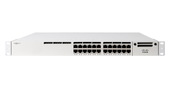 Cisco Meraki MS390-24UX-HW netwerk-switch Managed L3 Gigabit Ethernet (10/100/1000) Power over Ethernet (PoE) 1U Wit