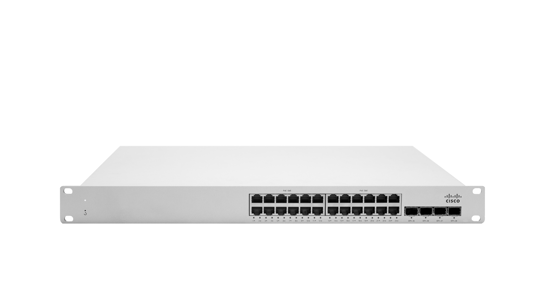 Cisco Meraki MS250-24P Managed L3 Gigabit Ethernet (10/100/1000) Power over Ethernet (PoE) 1U Grijs