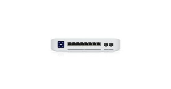 Ubiquiti UniFi Enterprise 8 PoE Managed L3 2.5G Ethernet (100/1000/2500) Power over Ethernet (PoE) Roestvrijstaal