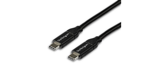 Startech USB-C naar USB-C kabel met 5A/100W Power Delivery M/M 2 m USB 2.0 USB-IF certificatie