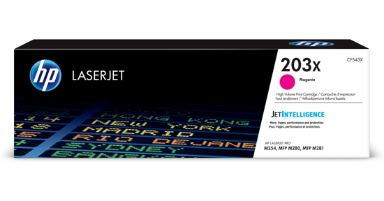 HP Originele 203X high-capacity magenta LaserJet tonercartridge