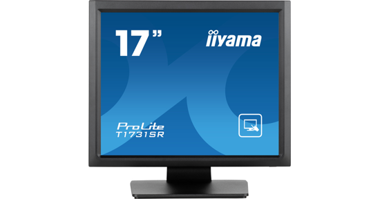 iiyama ProLite T1731SR-B1S computer monitor 43,2 cm (17") 1280 x 1024 Pixels SXGA LCD Touchscreen Zwart