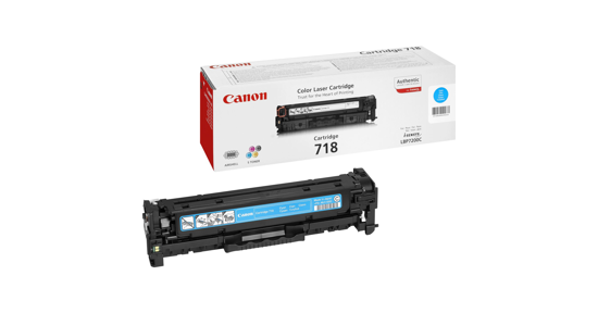 Canon CRG-718 C tonercartridge 1 stuk(s) Origineel Cyaan