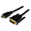 Startech 1,5 m HDMI-naar-DVI-D-kabel M/M