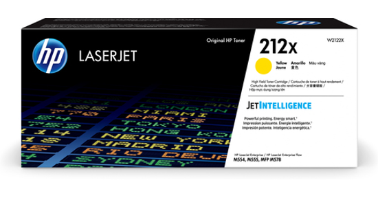 HP 212X originele high-capacity gele LaserJet tonercartridge