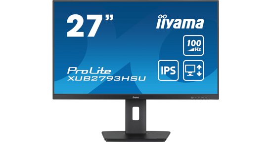 iiyama ProLite computer monitor 68,6 cm (27") 1920 x 1080 Pixels Full HD LED Zwart