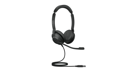 Jabra Evolve2 30 Headset Bedraad Hoofdband Kantoor/callcenter USB Type-A Zwart