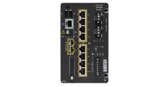 Cisco Catalyst IE3400 Managed L2 Gigabit Ethernet (10/100/1000) Zwart