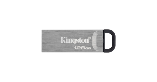 Kingston DataTraveler Kyson USB flash drive 128 GB USB Type-A 3.2 Gen 1 (3.1 Gen 1) Zilver