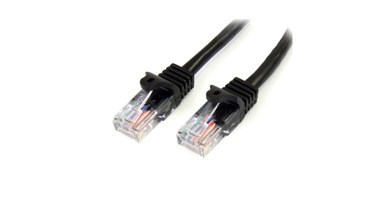 Startech Cat5e patchkabel met snagless RJ45 connectors 2 m, zwart