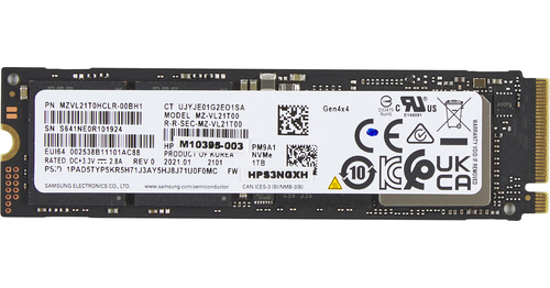 HP 1TB PCIe-4x4 NVMe M.2 SSD PCI Express 4.0