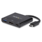 Startech USB-C multiport adapter met HDMI USB 3.0 poort 60W PD zwart