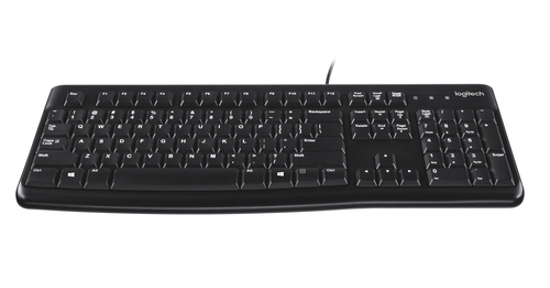 Logitech Keyboard K120 for Business toetsenbord USB QWERTY US International Zwart