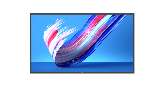 Philips 50BDL3650Q Digitale signage flatscreen 127 cm (50") LCD Wifi 400 cd/m² 4K Ultra HD Zwart Type processor Android 10 18/7