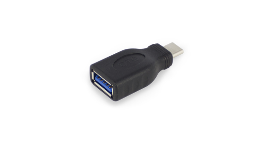 ACT AC7355 tussenstuk voor kabels USB-A USB-C Zwart