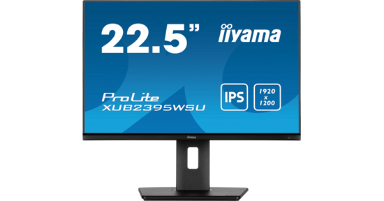 iiyama ProLite XUB2395WSU-B5 computer monitor 57,1 cm (22.5") 1920 x 1200 Pixels WUXGA LCD Zwart