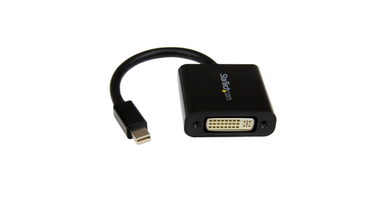 Startech Mini-DisplayPort naar DVI video adapter / converter zwart mini DP naar DVI 1920x1200