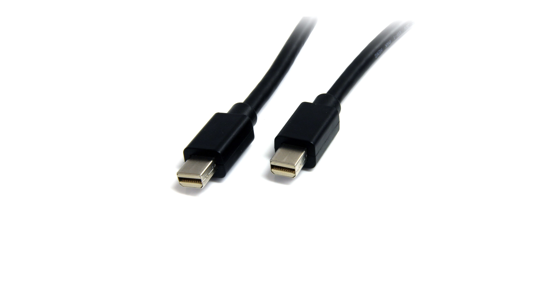 Startech 1m Mini DisplayPort Kabel - 4K x 2K Ultra HD Video - Mini DisplayPort 1.2 Kabel - Mini DP naar Mini DP Monitor Kabel - mDP Kabel compatibel met Thunderbolt 2 Poorten - M/M