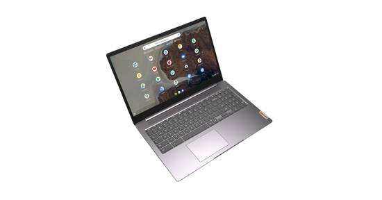 Lenovo IdeaPad 3 Chrome 15IJL6 Chromebook 39,6 cm (15.6") Full HD Intel® Celeron® N N4500 8 GB LPDDR4x-SDRAM 128 GB eMMC Wi-Fi 6 (802.11ax) ChromeOS Grijs