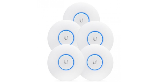 Ubiquiti UAP-AC-PRO-5 draadloos toegangspunt (WAP) 1300 Mbit/s Wit