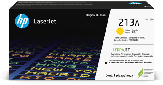 HP 213A originele LaserJet-tonercartridge, geel