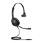 Jabra Evolve2 30, MS Mono Headset Bedraad Hoofdband Kantoor/callcenter USB Type-A Zwart