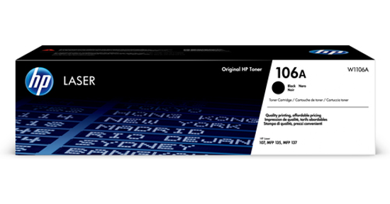 HP 106A originele zwarte lasertonercartridge