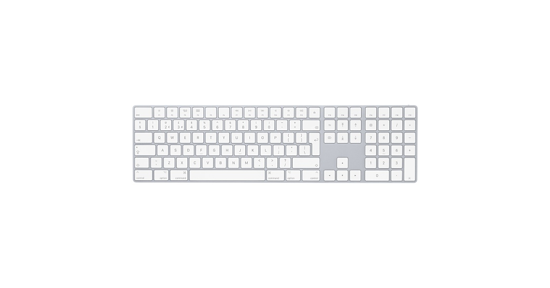 Apple Magic toetsenbord Bluetooth QWERTY Deens Wit