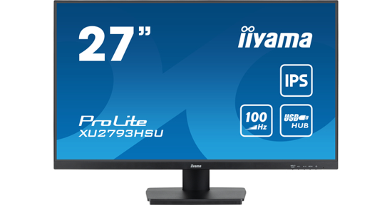 iiyama ProLite computer monitor 68,6 cm (27") 1920 x 1080 Pixels Full HD LED Zwart