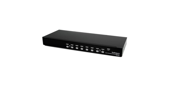 Startech 8-poort 1U-Rack DVI USB KVM-switch