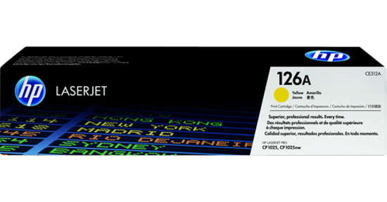 HP 126A originele gele LaserJet tonercartridge