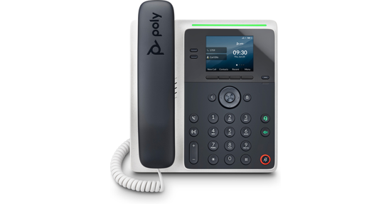 POLY Edge E100 IP-telefoon met PoE-ondersteuning