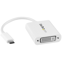 Startech USB-C naar DVI adapter wit