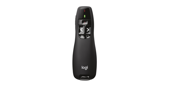 Logitech R400 Draadloze presenter RF Zwart