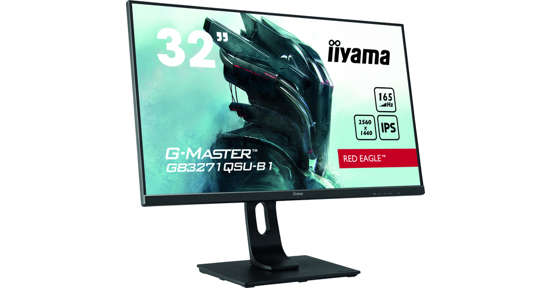 iiyama G-MASTER GB3271QSU-B1 computer monitor 80 cm (31.5") 2560 x 1440 Pixels Wide Quad HD LED Zwart