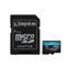 Kingston 256GB microSDXC Canvas Go Plus 170R A2 U3 V30 kaart + ADP