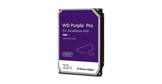 Western Digital Purple Pro 3.5" 22 TB SATA III