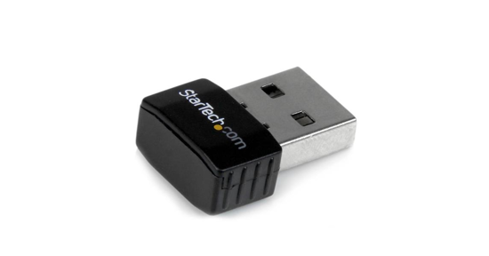 Startech USB 2.0 300 Mbps Mini draadloos-N netwerkadapter 802.11n 2T2R wifi-adapter