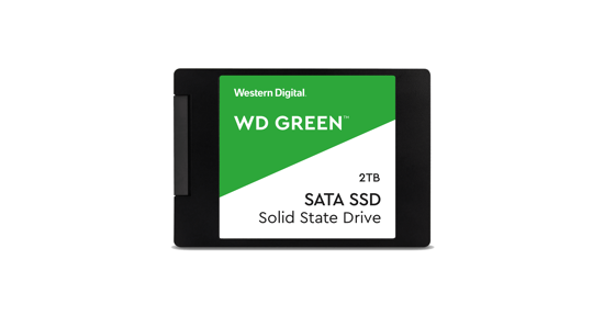 Western Digital WD Green 2.5" 2 TB SATA III SLC