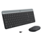 Logitech MK470 toetsenbord Inclusief muis RF Draadloos QWERTZ Zwitsers Grafiet