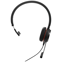 Jabra Evolve 20SE MS Mono Headset Bedraad Hoofdband Kantoor/callcenter USB Type-A Bluetooth Zwart